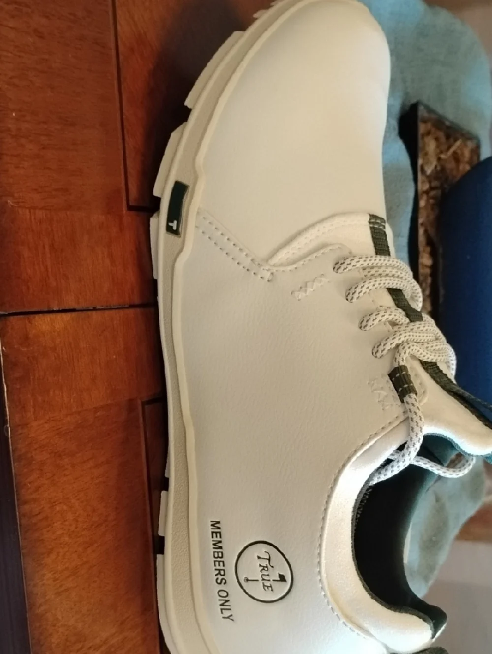 TRUE Linkswear OG 1.2 “Members Only” Limited Edition Golf Shoes White Green Mens - Picture 13 of 16